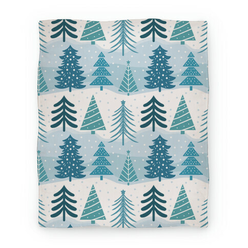 Christmas Tree Pattern Blanket