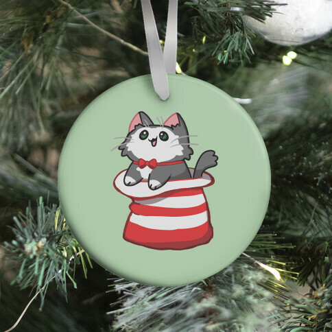 A Cat In The Hat Ornament