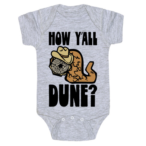 How Y'all Dune Baby One-Piece