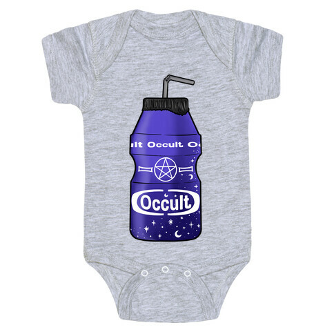 Occult Yogurt Drink Baby One-Piece