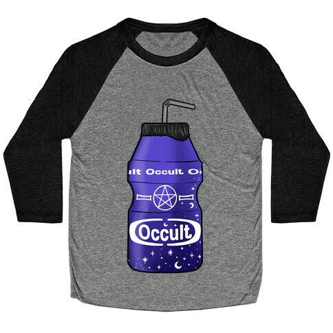 Occult Yogurt Drink Baseball Tee