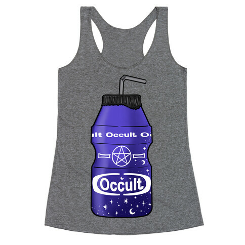 Occult Yogurt Drink Racerback Tank Top