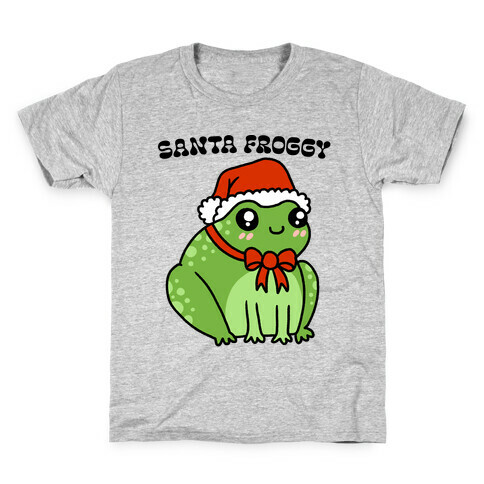 Santa Froggy Kids T-Shirt