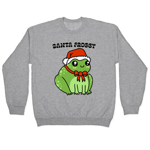 Santa Froggy Pullover