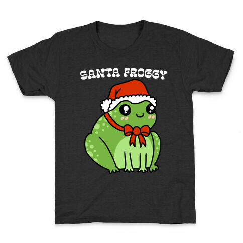 Santa Froggy Kids T-Shirt