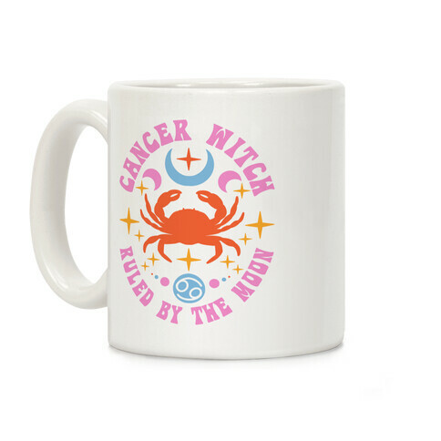 Cancer Witch Ruled By The Moon Coffee Mug