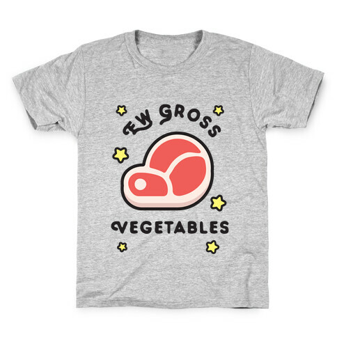 Ew Gross Vegetables Kids T-Shirt