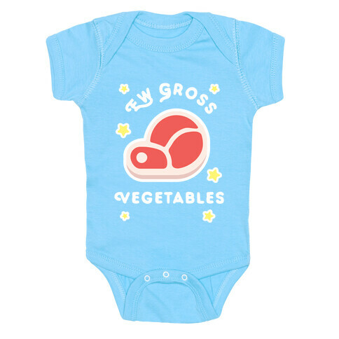 Ew Gross Vegetables Baby One-Piece