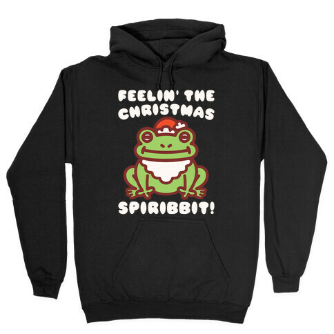 Feelin' The Christmas Spiribbit Hooded Sweatshirt