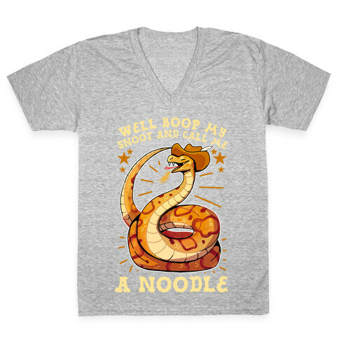 Well Boop My Snoot and Call Me A Noodle!  V-Neck Tee Shirt