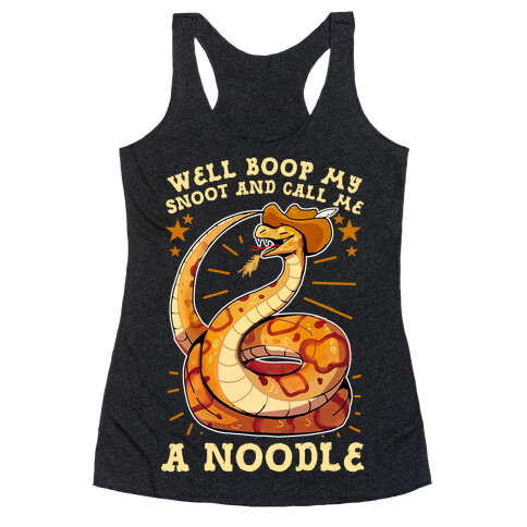 Well Boop My Snoot and Call Me A Noodle!  Racerback Tank Top