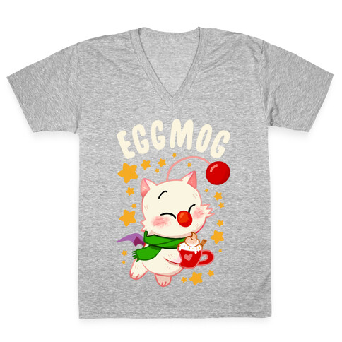 Eggmog V-Neck Tee Shirt