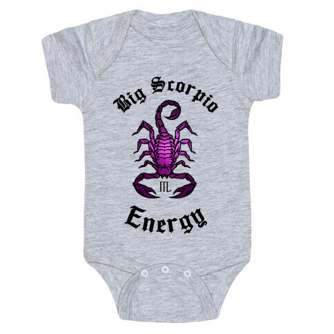 Big Scorpio Energy Baby One-Piece