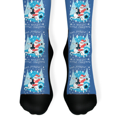 Have Yourself A Majestic Little Christmas Sock