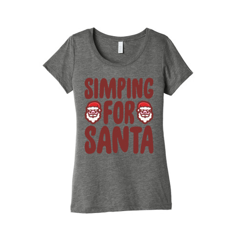 Simping For Santa Womens T-Shirt
