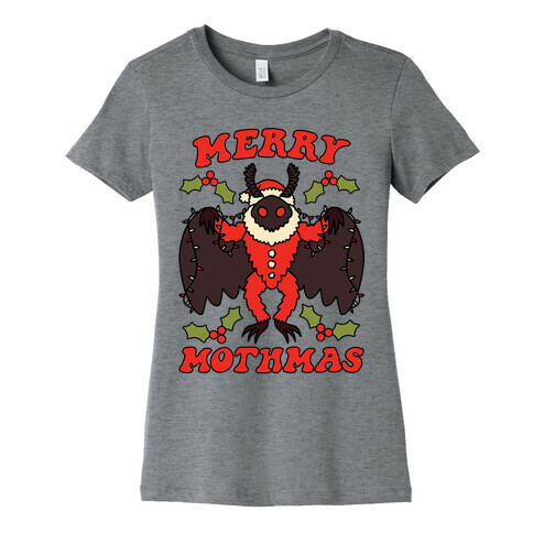 Merry Mothmas Womens T-Shirt