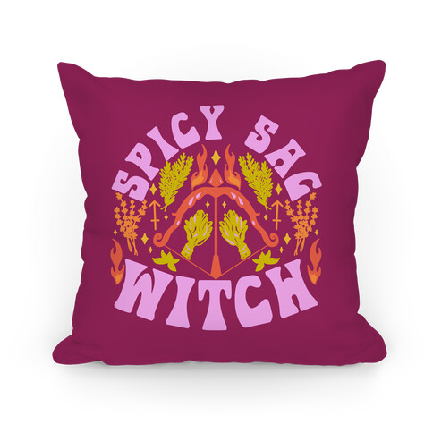 Spicy Sag Witch Pillow