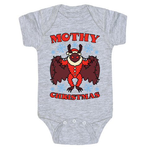 Mothy Christmas Baby One-Piece