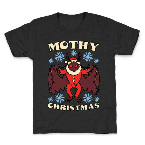 Mothy Christmas Kids T-Shirt