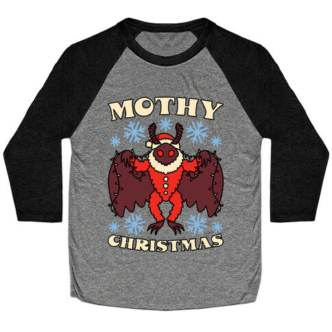 Mothy Christmas Baseball Tee