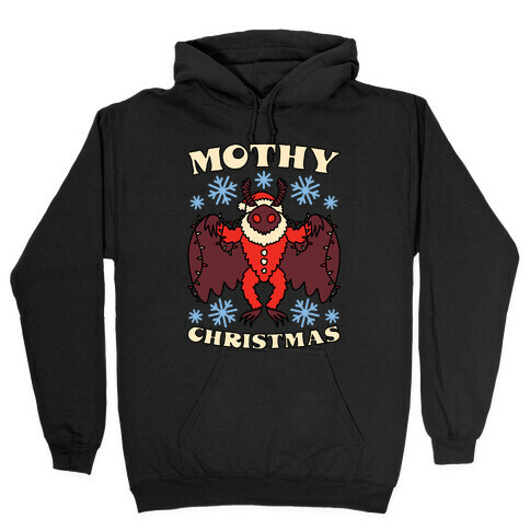 Mothy Christmas Hooded Sweatshirt
