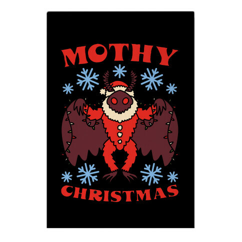 Mothy Christmas Garden Flag