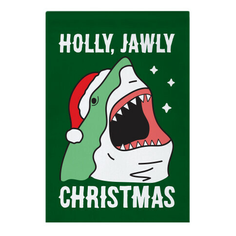 Holly, Jawly Christmas Garden Flag