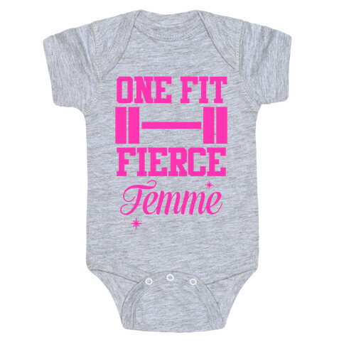 One Fit Fierce Femme Baby One-Piece