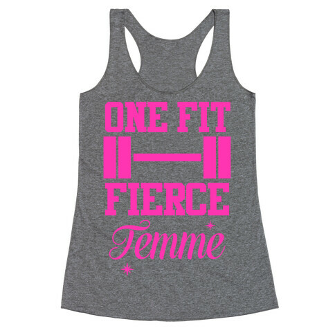 One Fit Fierce Femme Racerback Tank Top