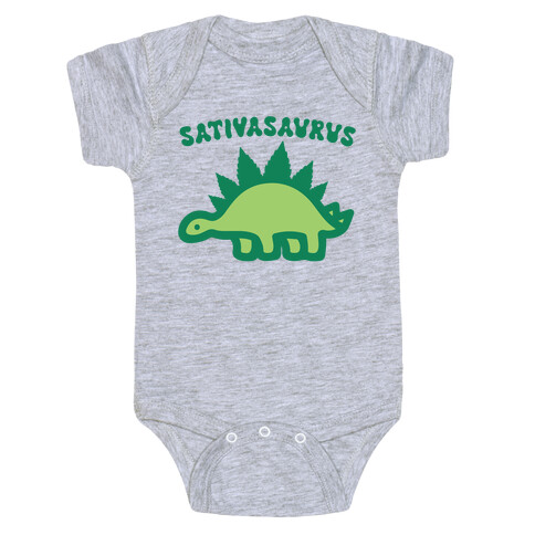 Sativasaurus Dinosaur Baby One-Piece