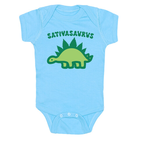 Sativasaurus Dinosaur Baby One-Piece