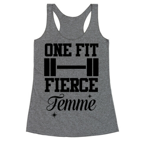 One Fit Fierce Femme Racerback Tank Top