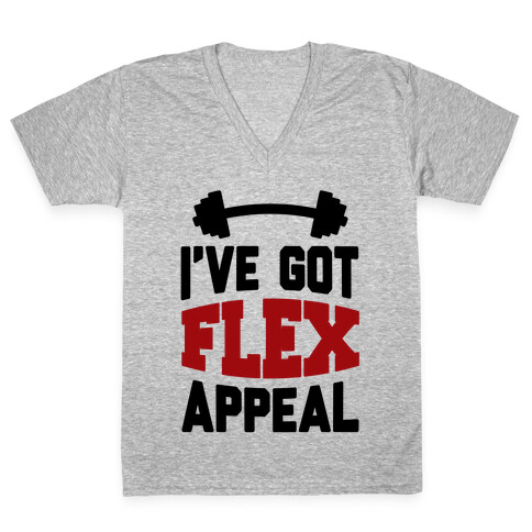 I've Got Flex Appeal V-Neck Tee Shirt