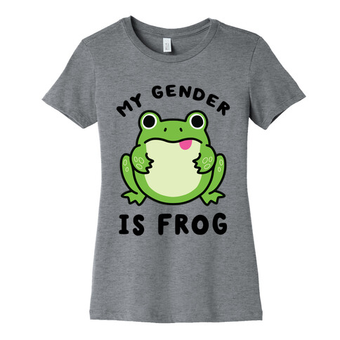 My Gender Is Frog Womens T-Shirt