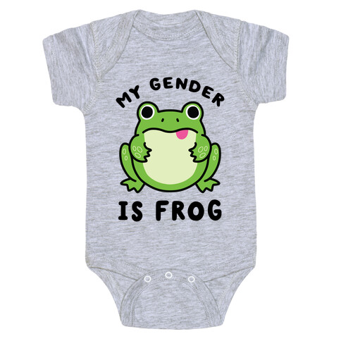 My Gender Is Frog Baby One-Piece