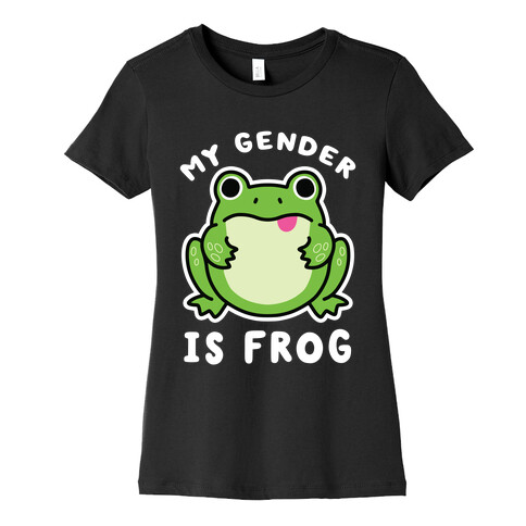 My Gender Is Frog Womens T-Shirt