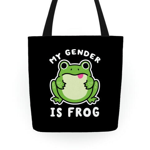 My Gender Is Frog Tote