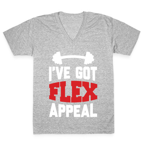 I've Got Flex Appeal V-Neck Tee Shirt