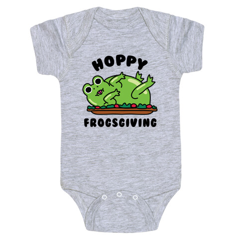 Hoppy Frogsgiving Baby One-Piece