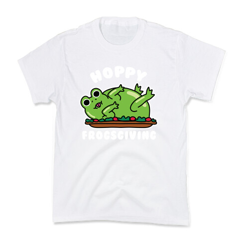 Hoppy Frogsgiving Kids T-Shirt