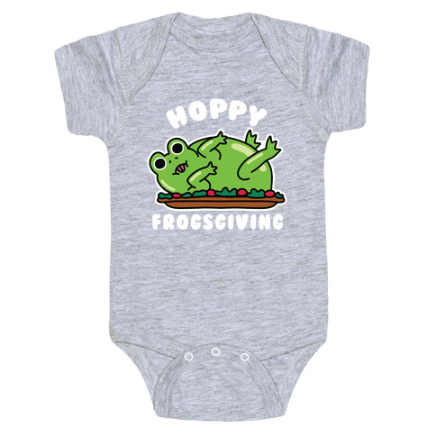 Hoppy Frogsgiving Baby One-Piece