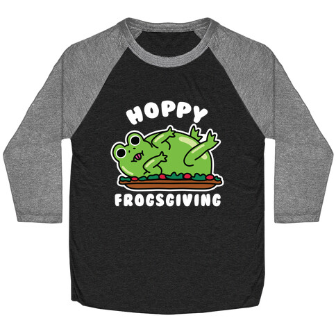 Hoppy Frogsgiving Baseball Tee