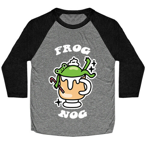 Frog Nog Baseball Tee