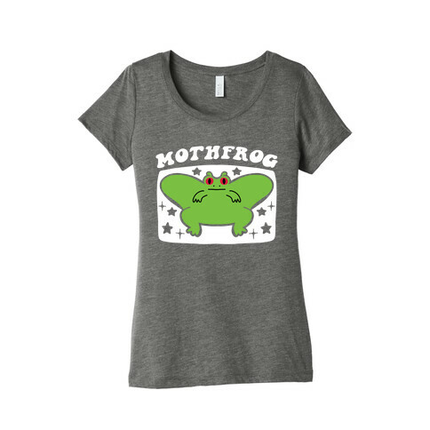 Moth Frog Womens T-Shirt