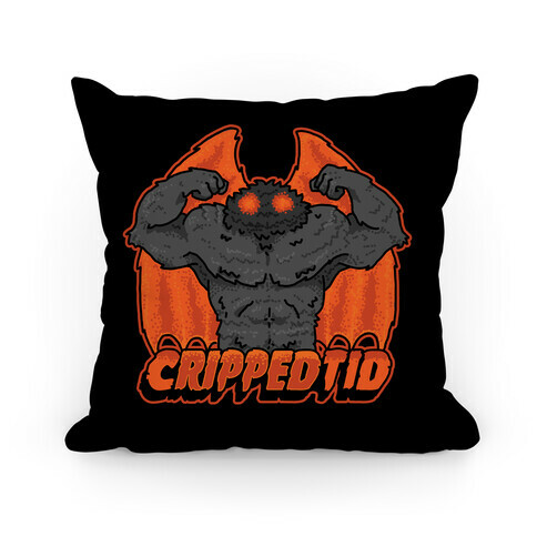 C-RIPPED-tid (Ripped Cryptid) Pillow