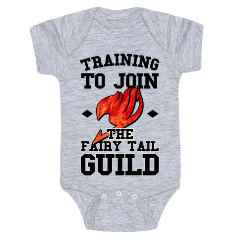 Training to Join the Fairy Tail Guild Baby One-Piece