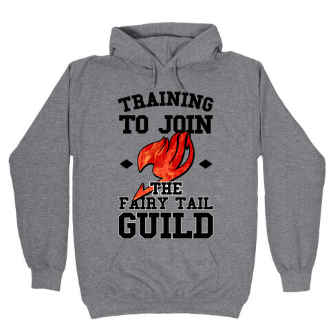 Training to Join the Fairy Tail Guild Hooded Sweatshirt