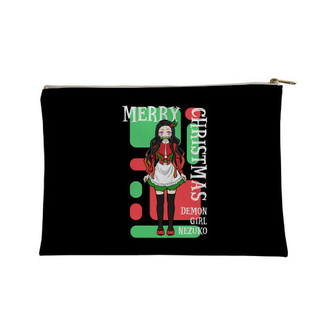 Merry Christmas Demon Girl Nezuko Accessory Bag