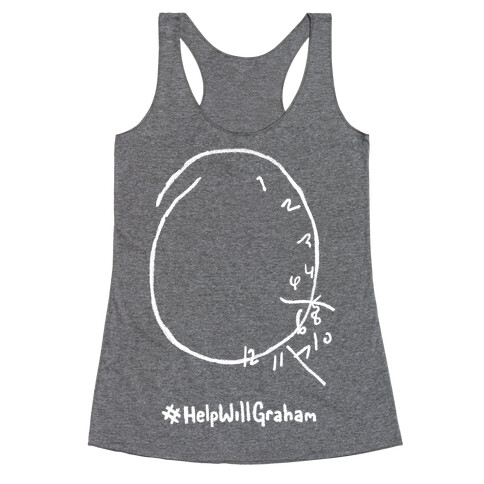 #Help Will Graham Racerback Tank Top