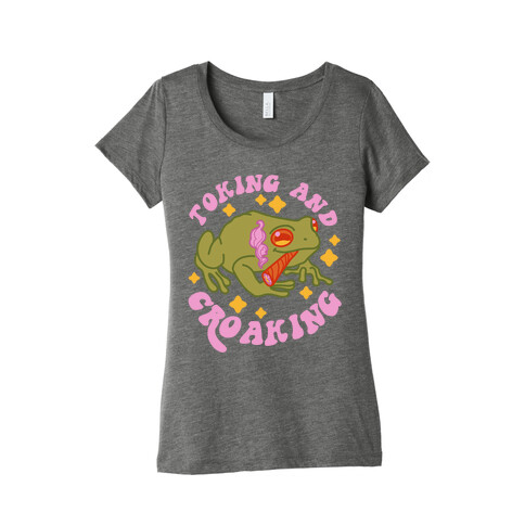 Toking And Croaking Womens T-Shirt